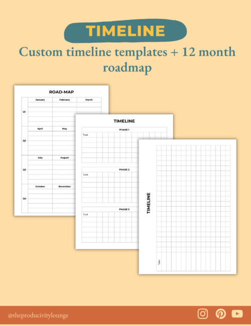 Project Management Planner Templates - Image 4