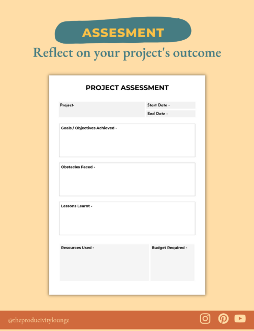 Project Management Planner Templates - Image 8